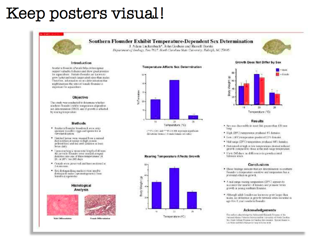 good scientific poster design examples